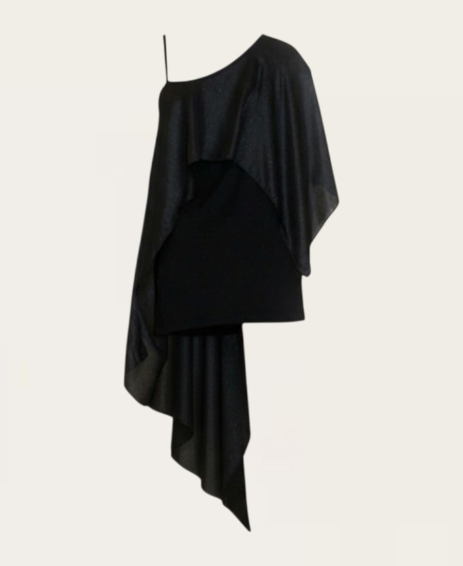 Beaded Strap Asymmetrical Top ZN-18016 – 5