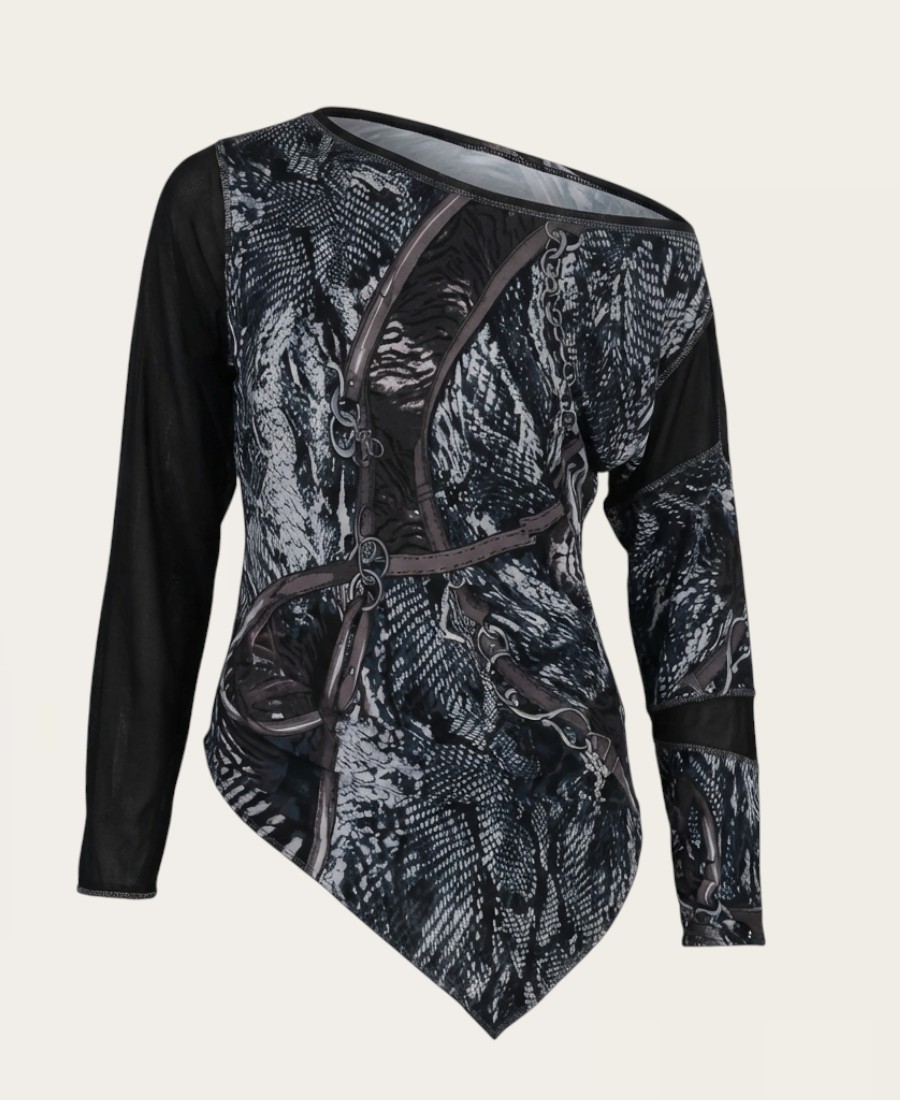 Birds print blouse – ST-1803 – 2