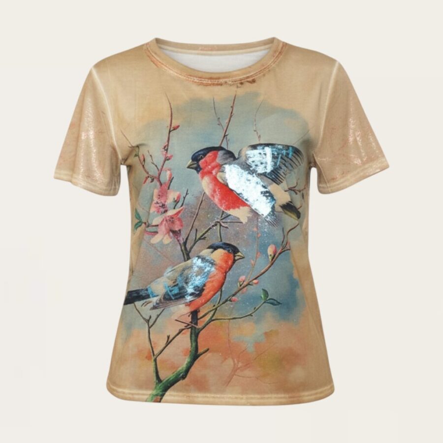Birds Print T-short ST-667 – 2