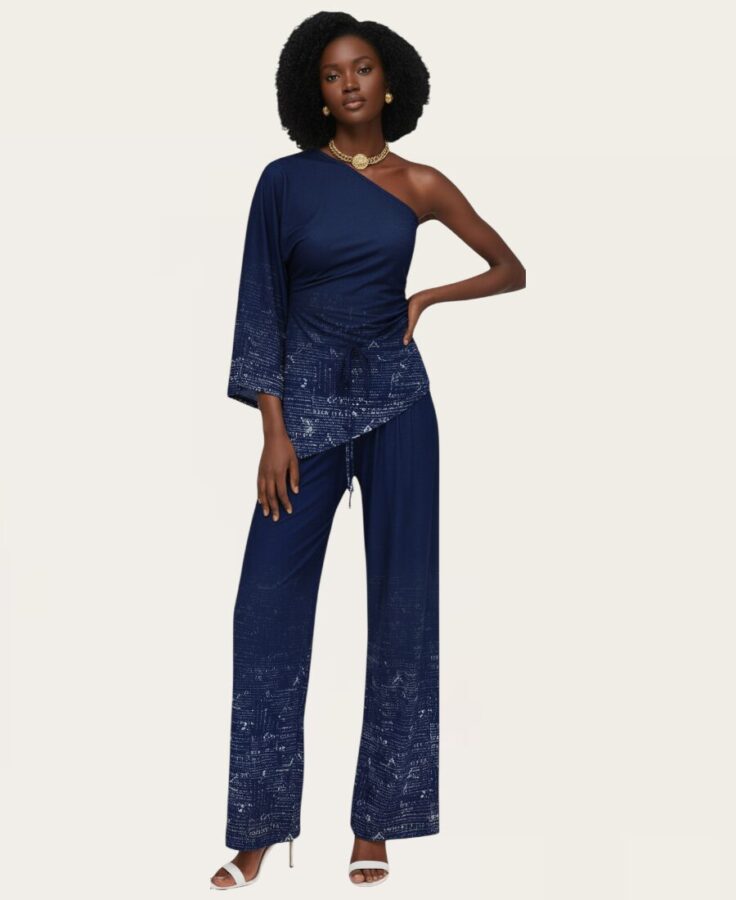 Single Sleeve Off-Shoulder Top ST-710 – 4