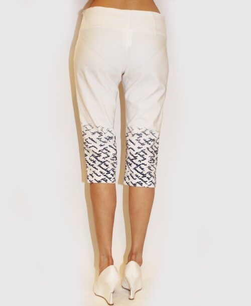 Printed Bottom Capris SP-7866