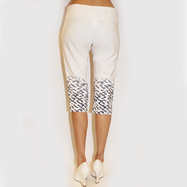 printed capris