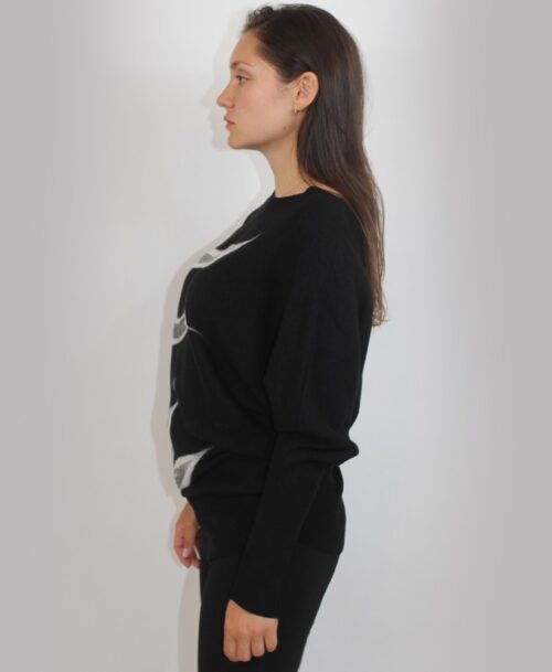 Sweater w grey design SW-8139