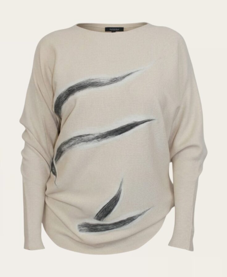 Sweater w grey design SW-8139 – 3