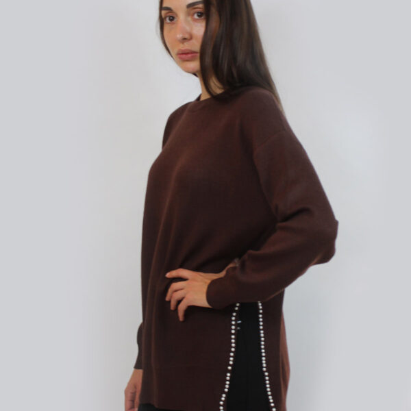 Open side sweater SW-966445