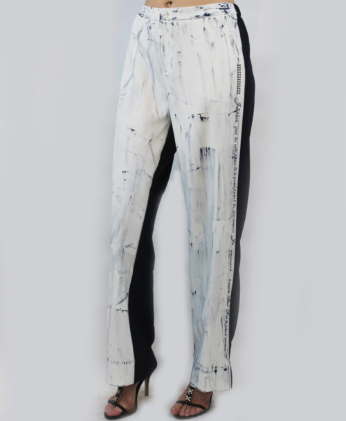 White front navy back pants SP-764