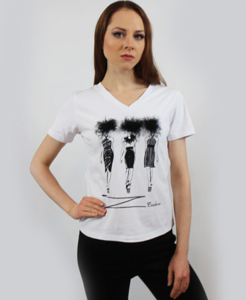 3 girls t-shirt ST-723172A