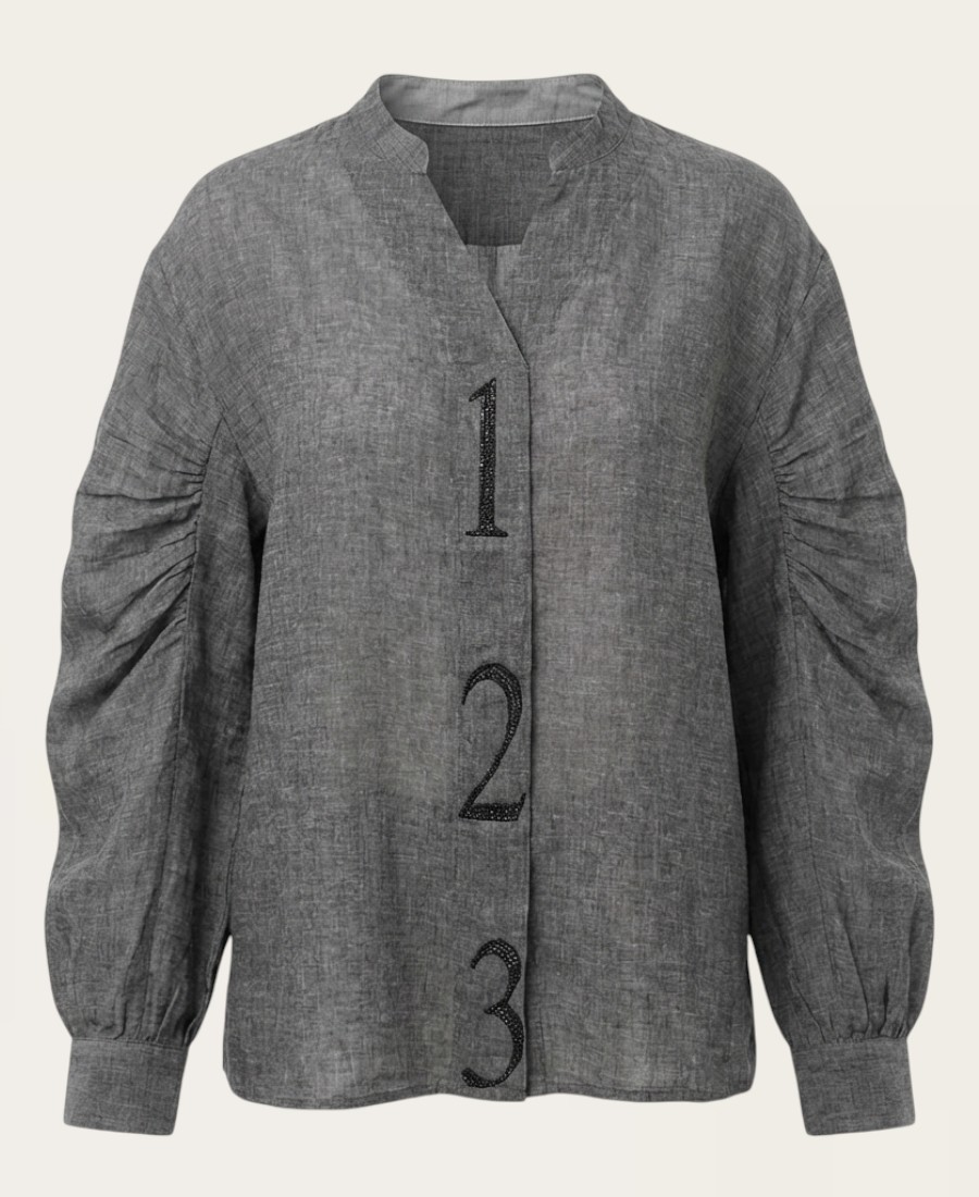 Cotton 1-2-3 Blouse V-378 – 2