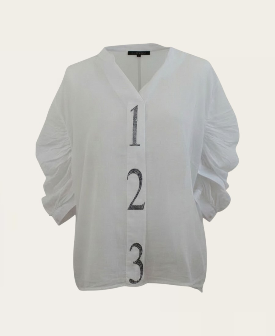 Cotton 1-2-3 Blouse V-378 – 4