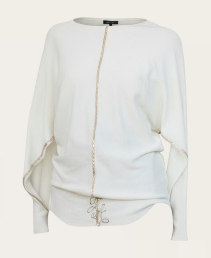 Sweater with chain under arms-SW-2033 -2