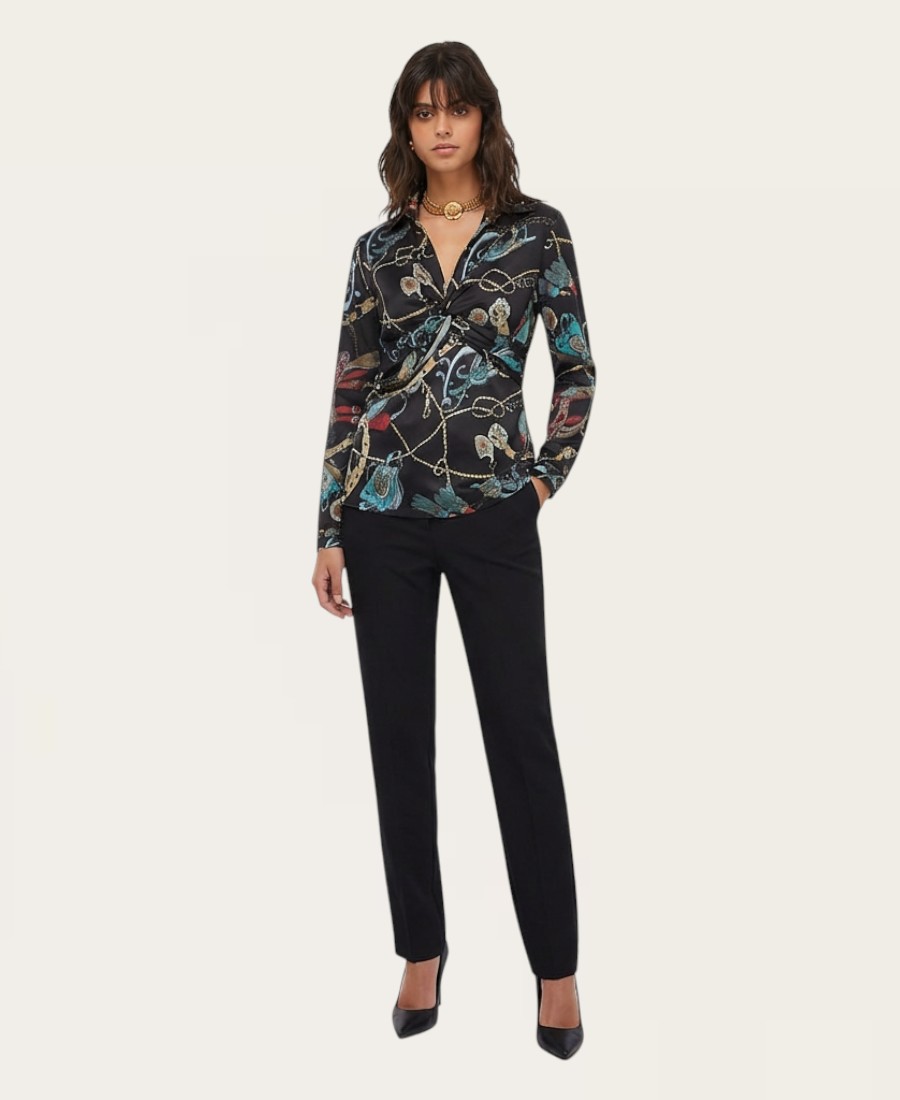 Colorful Pattern Blouse-1710 – 3