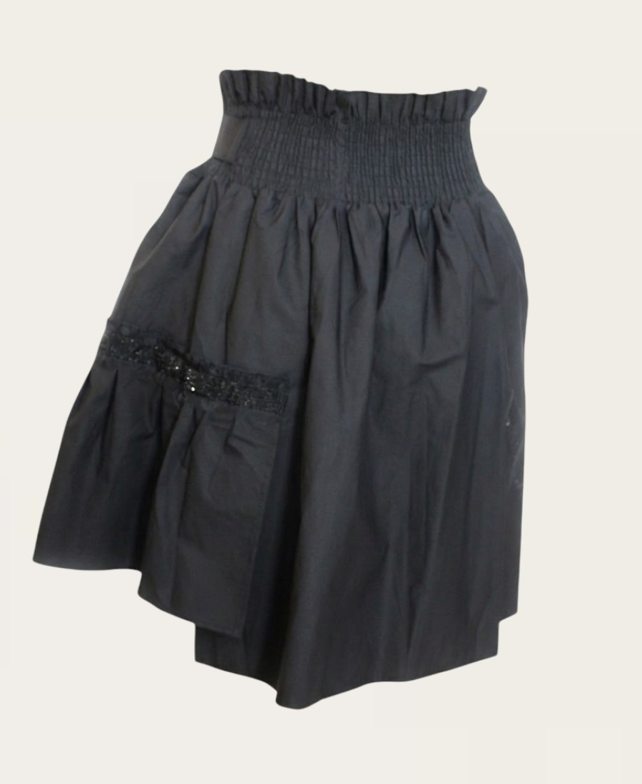 French Script Beaded Skirt SK-3947 – 1