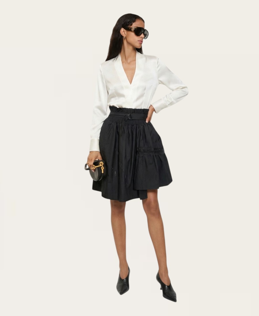 French Script Beaded Skirt SK-3947 – 3