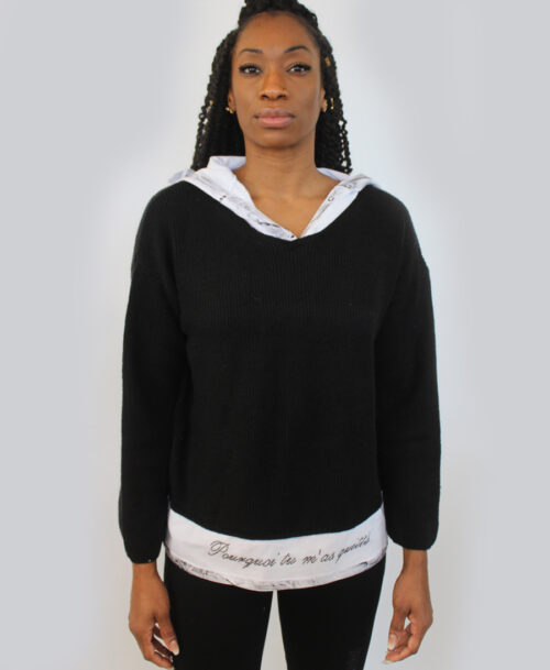 SW-41 Classic Cotton Shirt Under Sweater