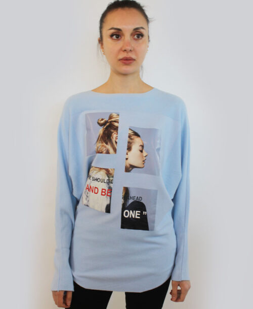 4 Square Picture Sweater SW-45