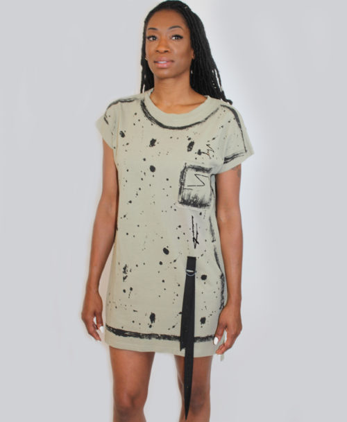 Splatter Paint dress SL-159