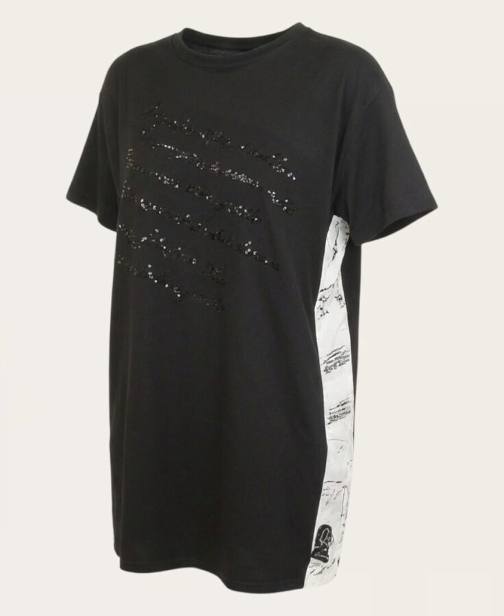 Oversized dress with Belt SL-137 -1