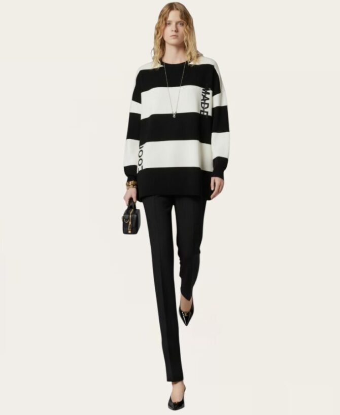 Made You Look Striped Sweater SW-889