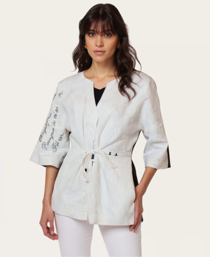 ZA  Two-toned Jacket B-0903-2