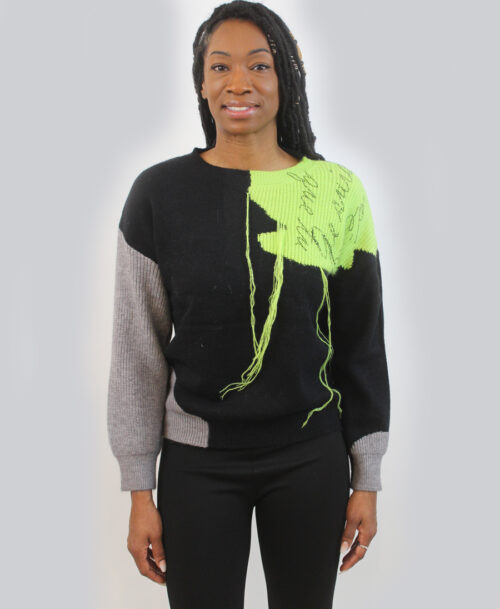 Sweater with long thread SL-287