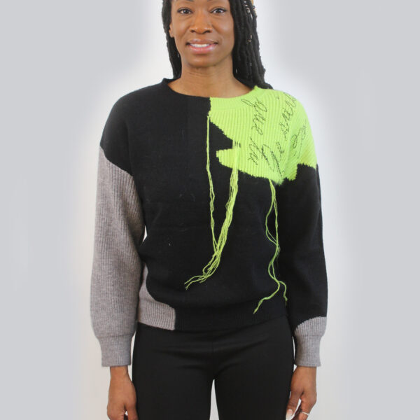 Sweater with long thread SL-287