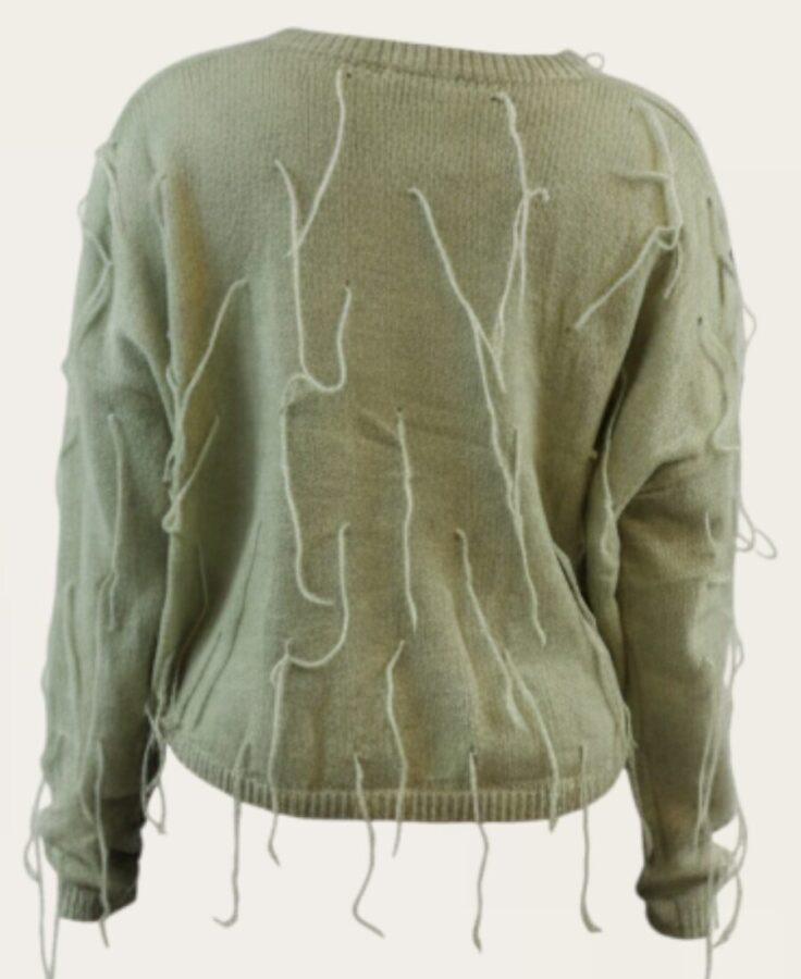 Sweater with hanging threads SL-227 – 3