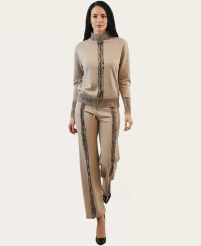 Two piece sweater set with detailing SL-27