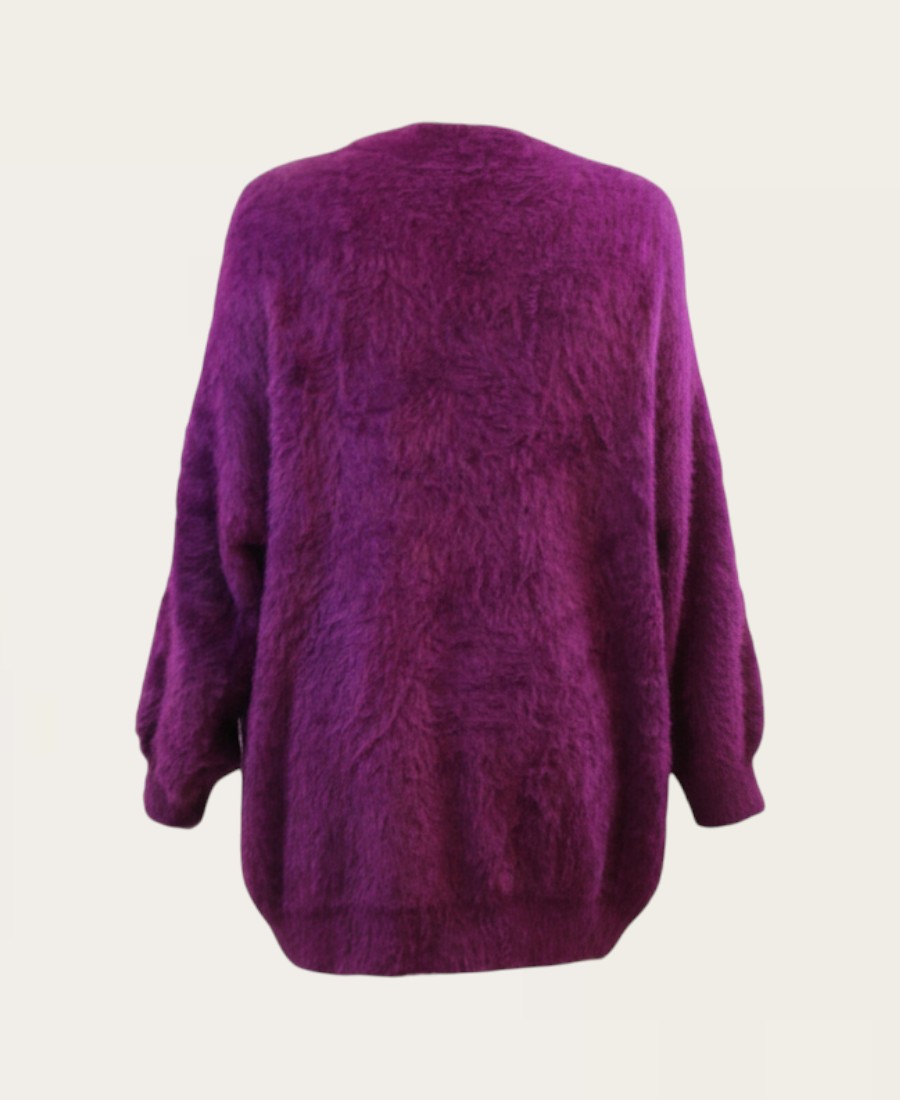 Fur sweater with detailing SL-254-1 – 5