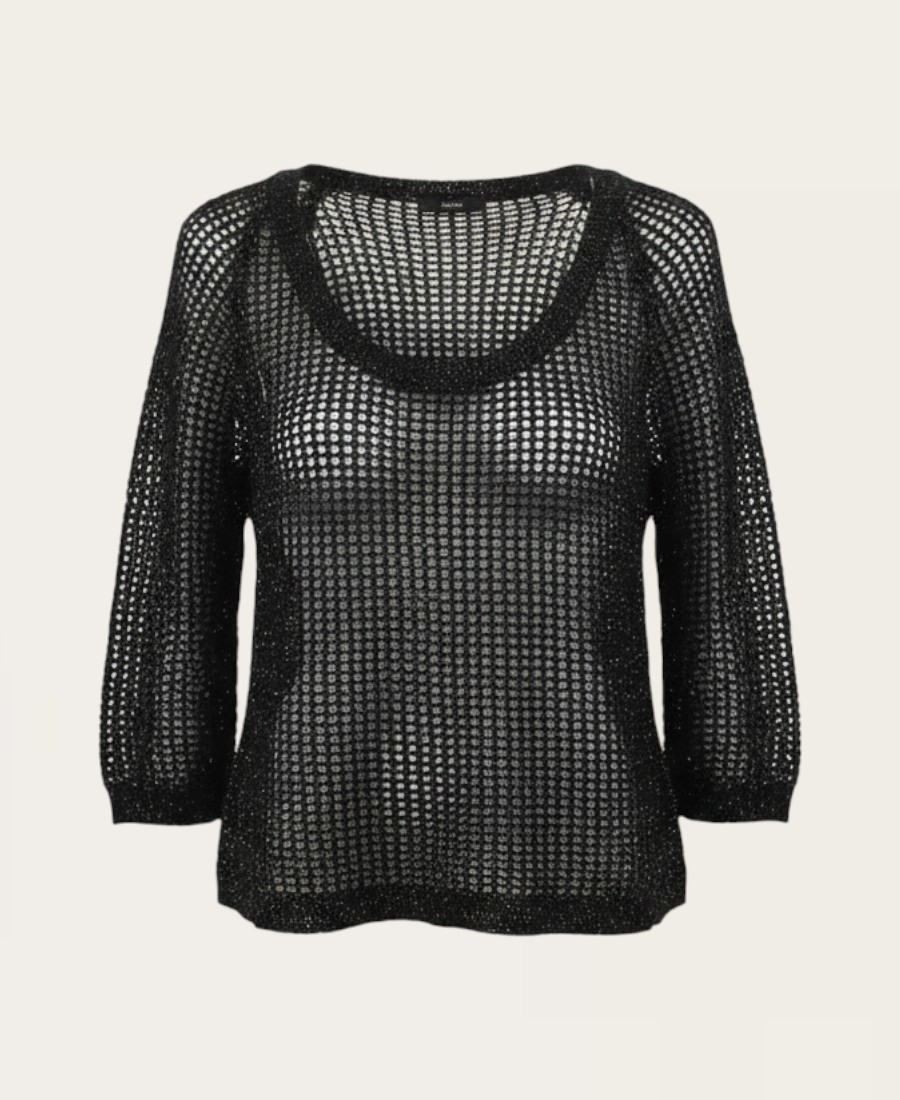 Knitted cropped sweater SL-513 -3