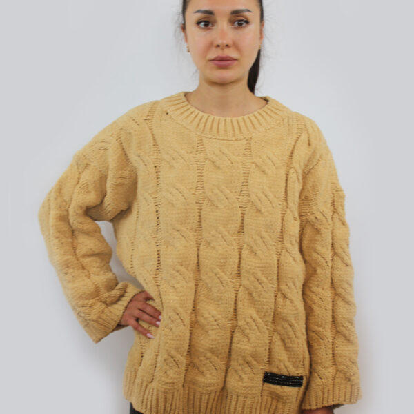 Oversized Crochet Sweater SL-281