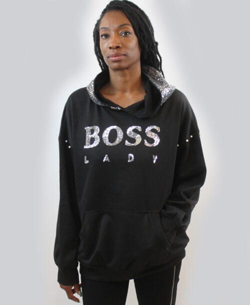 Boss Lady hoodie-SL-335