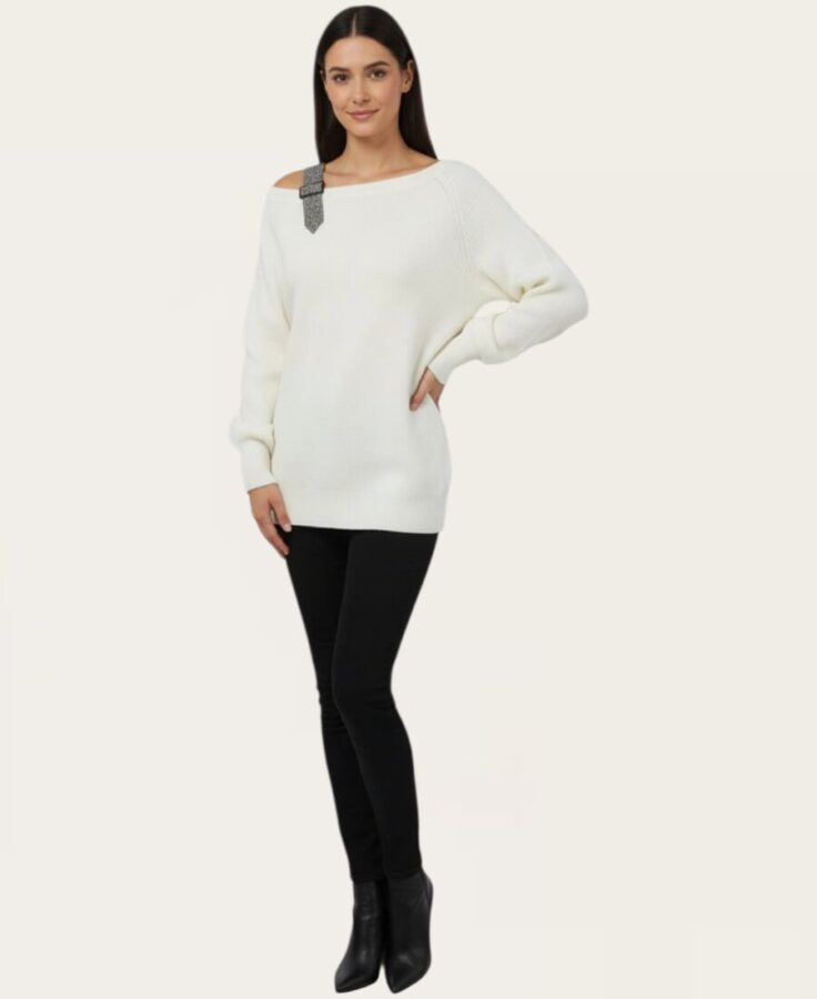 One shoulder diamond SL-262 – 2