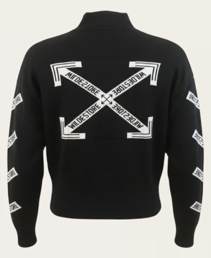 White and black sweater SL-291 – 3