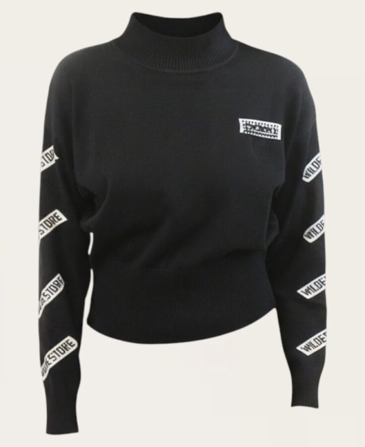 White and black sweater SL-291 – 4
