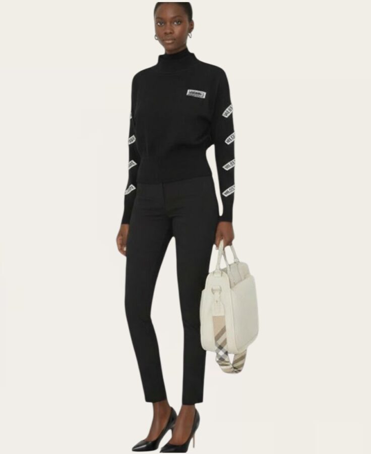 White and black sweater SL-291 – 6