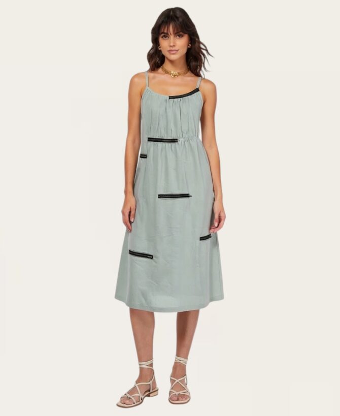 Cotton letters dress SL-479